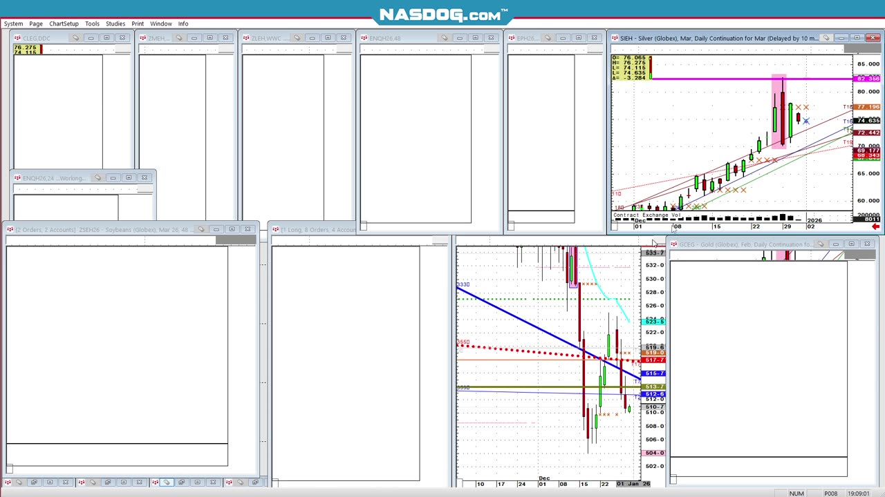 Dec30 Silver Grains Crude Stocks Gold Corn, in 13min