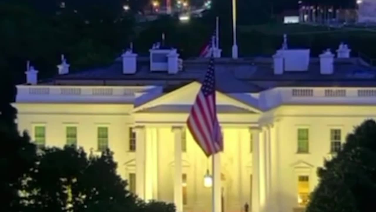 NO GOLD FRINGE on three sides of the flag.