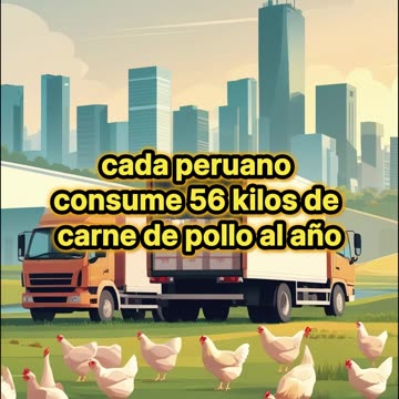 El país que más pollo consume en Sudamérica.