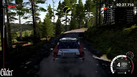 Lancia Delta HF Integrale Cradoc Valley Powys Wales
