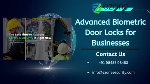 Advanced Biometric Door Locks for Businesses | eZone Security
