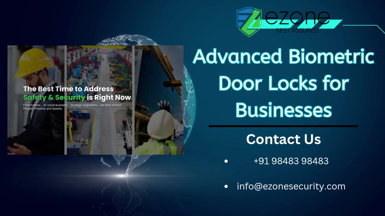 Advanced Biometric Door Locks for Businesses | eZone Security