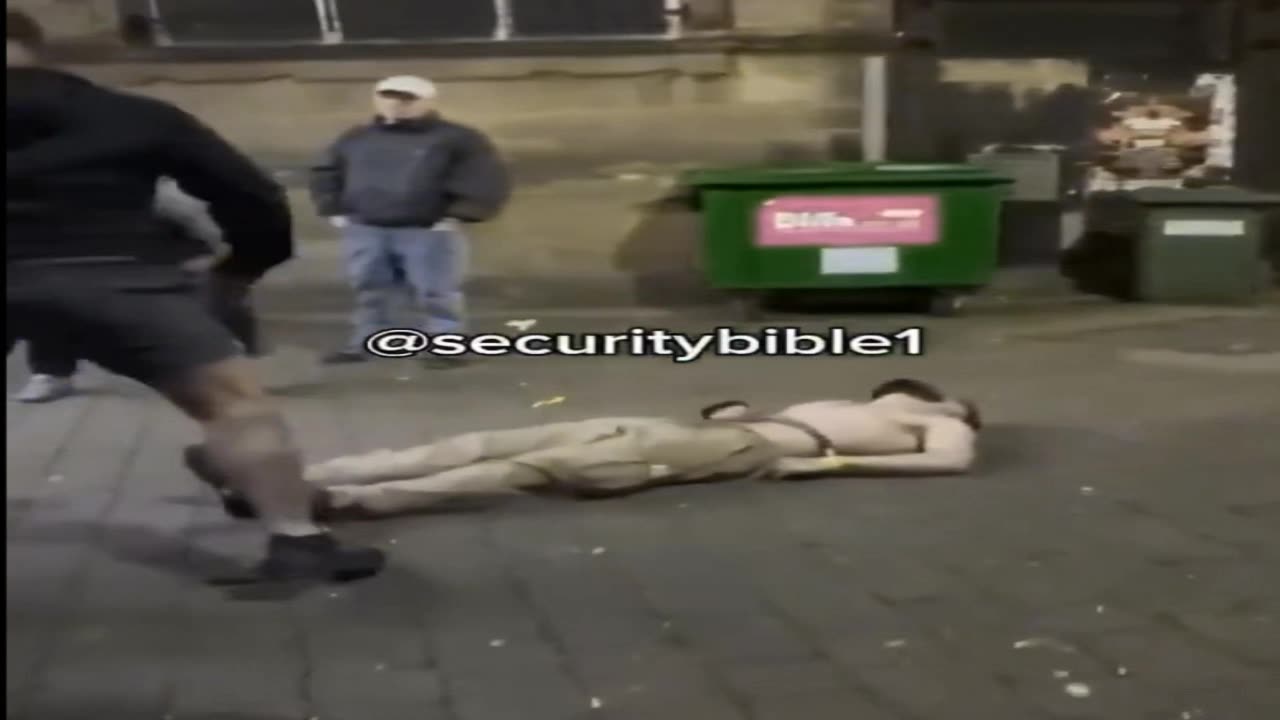 Migrant Challenges English Man - Gets KO'd The F' OUT!