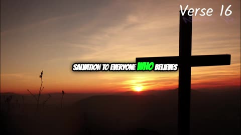 Bible Verse for the day. Gospel's Power: Salvation for All Believers