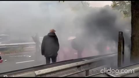 Anti-Migration Demonstration Now Happening In The Netherlands