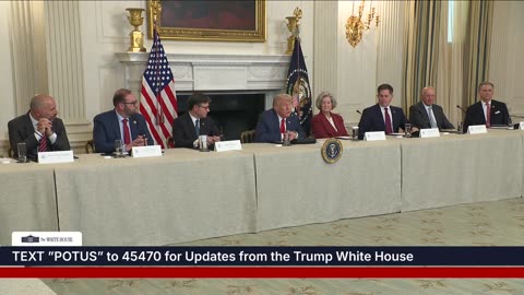 President Trump Participates in Invest America Roundtable