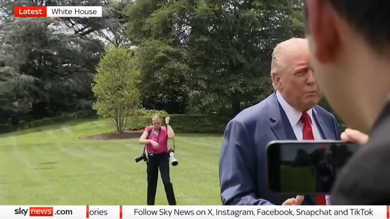Trump: Gov Newsom Committed The Crime Of Running For Governor