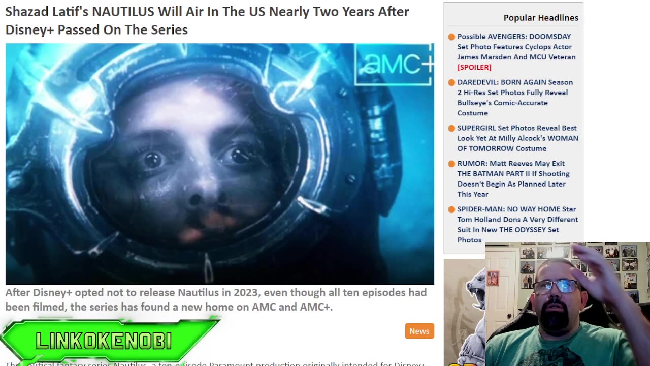 Nautilus Tv Show Set To Premier At AMC Network Due To Disney Not Taking The Show