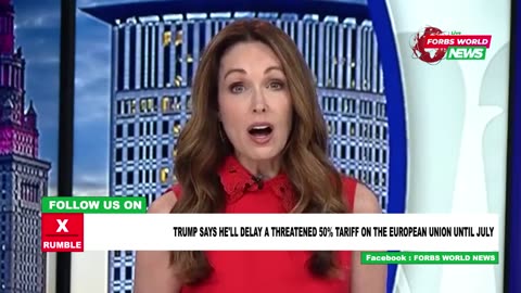 President Trump to delay tariffs on EU for 90 days pending deal