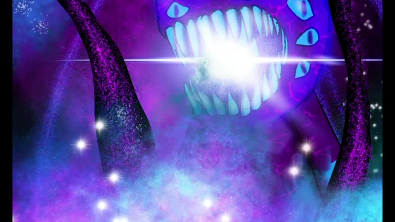 Speedpaint cosmic fiend from minecraft astemirs forest mod