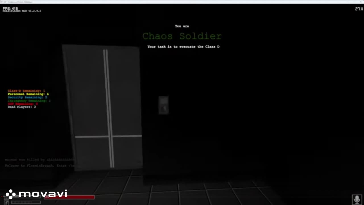 Getting Cooked in SCP Containment Breach(Multiplayer) Short Edit