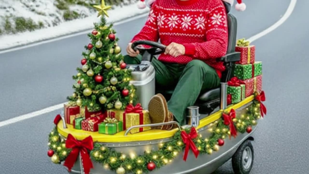 I Need One of These Elon Musk Christmas Boat Vehicles in My Life—Right Now!