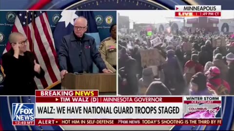 Tim Walz Calls Up National Guard to Arrest ICE-Insurrection!
