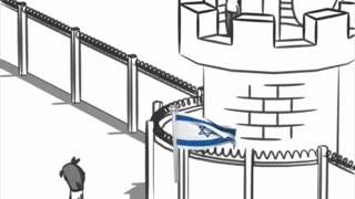 Israel vs. Palestine war animation meme: This has been going on for 77 years