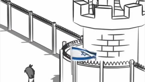 Israel vs. Palestine war animation meme: This has been going on for 77 years