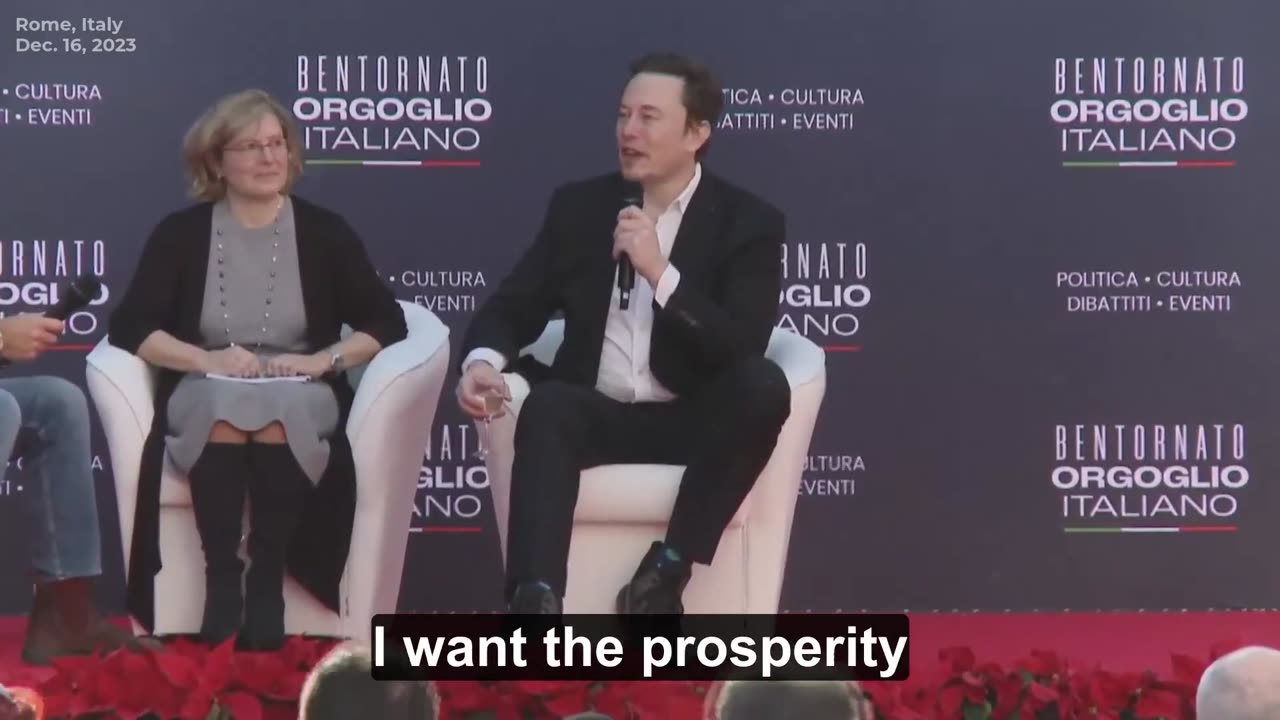 Elon Musk: I Want the Prosperity of Humanity—and a Future We’re All Excited About