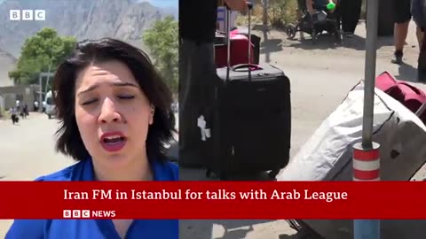 Iran FM warns US involvement would be 'very dangerous' as Israel targets commanders | BBC News