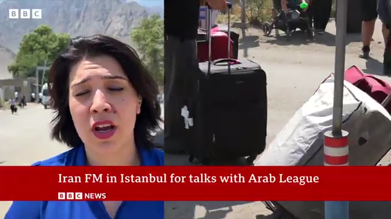 Iran FM warns US involvement would be 'very dangerous' as Israel targets commanders | BBC News