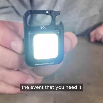 This Mini Keychain Flashlight Has a SECRET Feature!