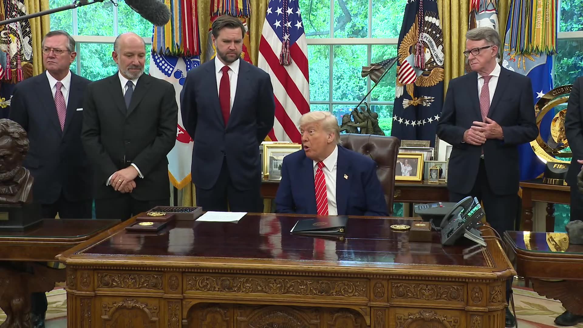 President Trump Makes a Trade Announcement, May 8, 2025