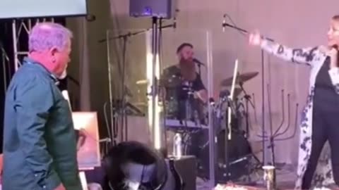 Christian Goyim Church services are getting to be as weird as the synagogue of Satan.😁