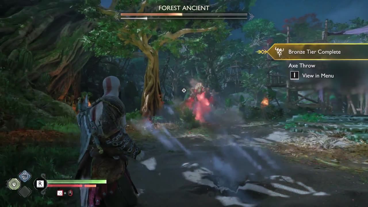 Cool, they brought this guy back from episode 1 (Mini Boss Fight - Forest Ancient).