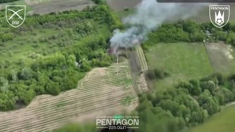 🛸🎯 Ukraine War | Ukrainian Pentagon Drone Unit Destroys Russian Howitzer and Depot | RCF