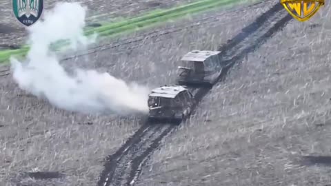🔥💥 “Wormbusters” FPV drone crews stopped and burned two heavily armored