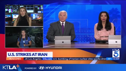 U.S. bombs three Iran nuclear sites, entering war