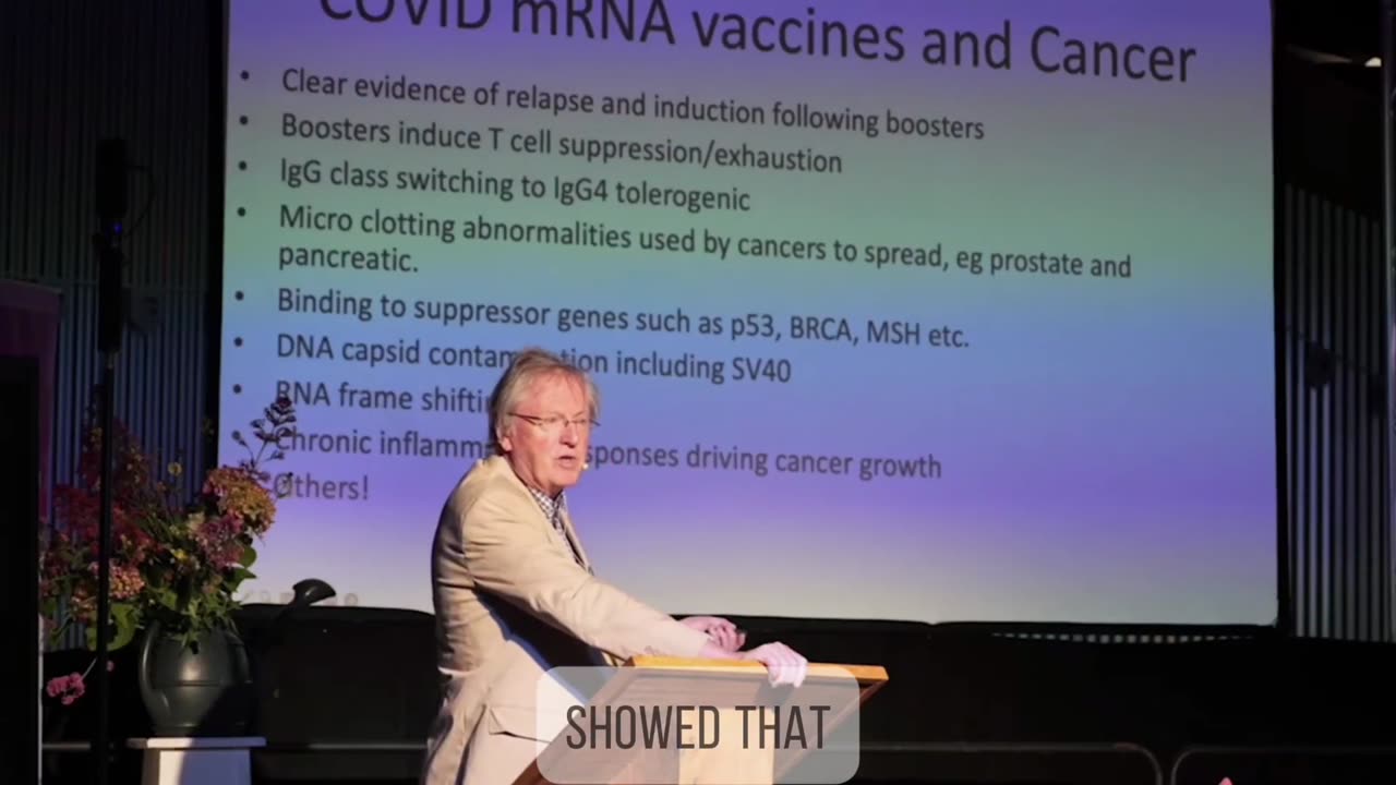 Professor of Oncology Angus Dalgleish renews calls to ban mRNA injections.
