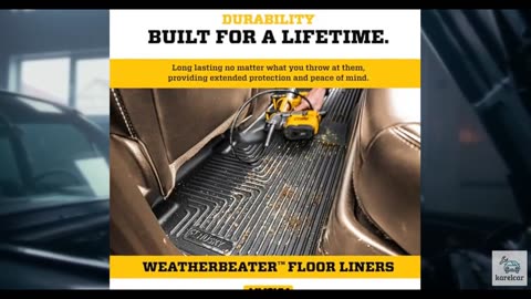 Husky Liners Weatherbeater Floor Mats | Fits 2009 - 2024 Ram 1500 (19-24 Classi