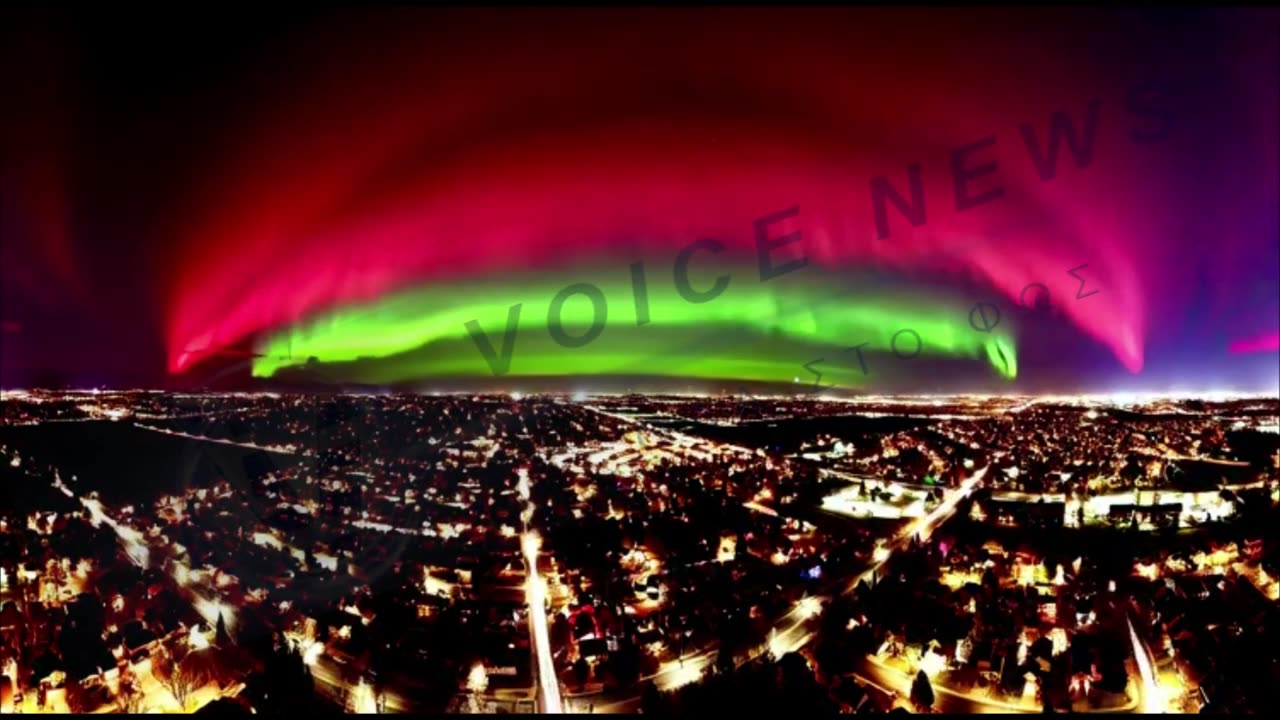 Ηλιακη καταιγιδα και βορειο σελας