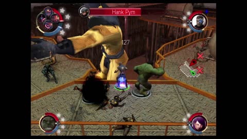 Ultimate Alliance 2 OST 210/211 Goliath/Hank Pym Boss Fight Quiet/Action PLAY STATION 2