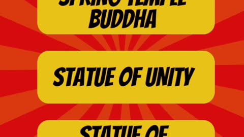 Which Is world tallest Statue ?