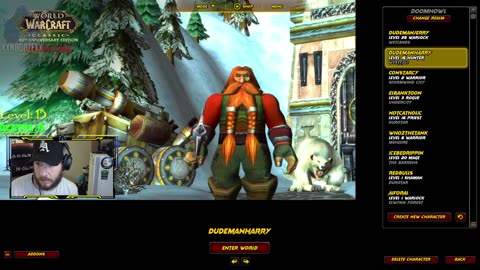 HC WoW Hunter. Adventures of DudeManHarry!