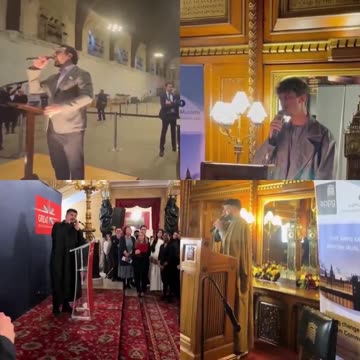 The British Parliament looks like a mosque. Allah First.