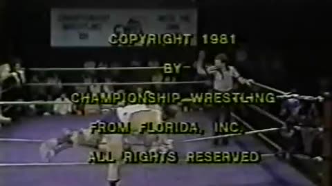 NWA Georgia Championship Wrestling WTBS Channel 17, Original Air Date 3/10/84
