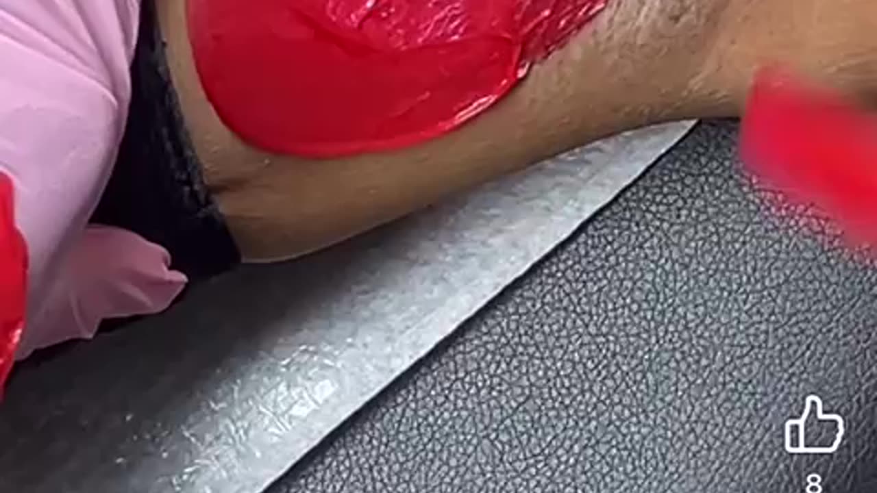 Underarm Waxing with Sexy Smooth Cherry Desire Hard Wax | @Rubykesthetics
