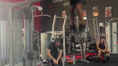 Athlete Claps Between Muscle Ups