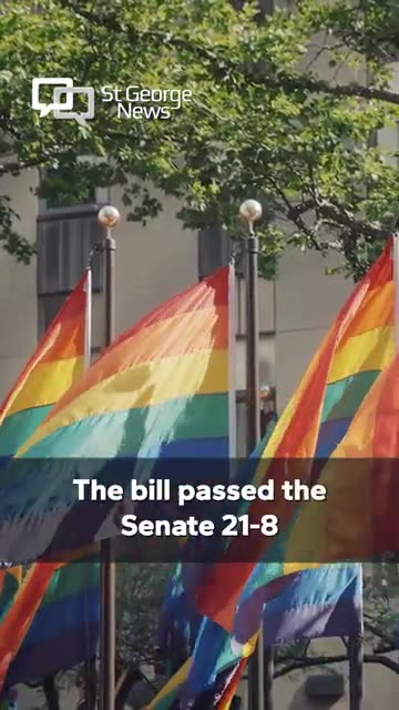 The Utah Legislature has passed a bill aimed at banning LGBTQ+ flags
