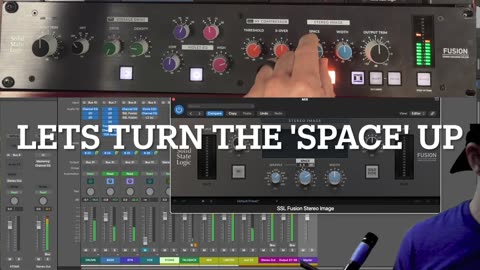 SSL FUSION - HARDWARE VS PLUGIN - STEREO IMAGE