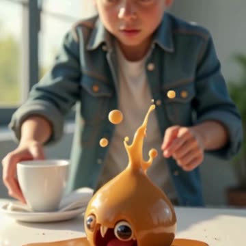 My Coffee Came to Life… and Ran Away!