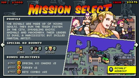 Double dragon gaiden-triangle gang ost all 3 sections