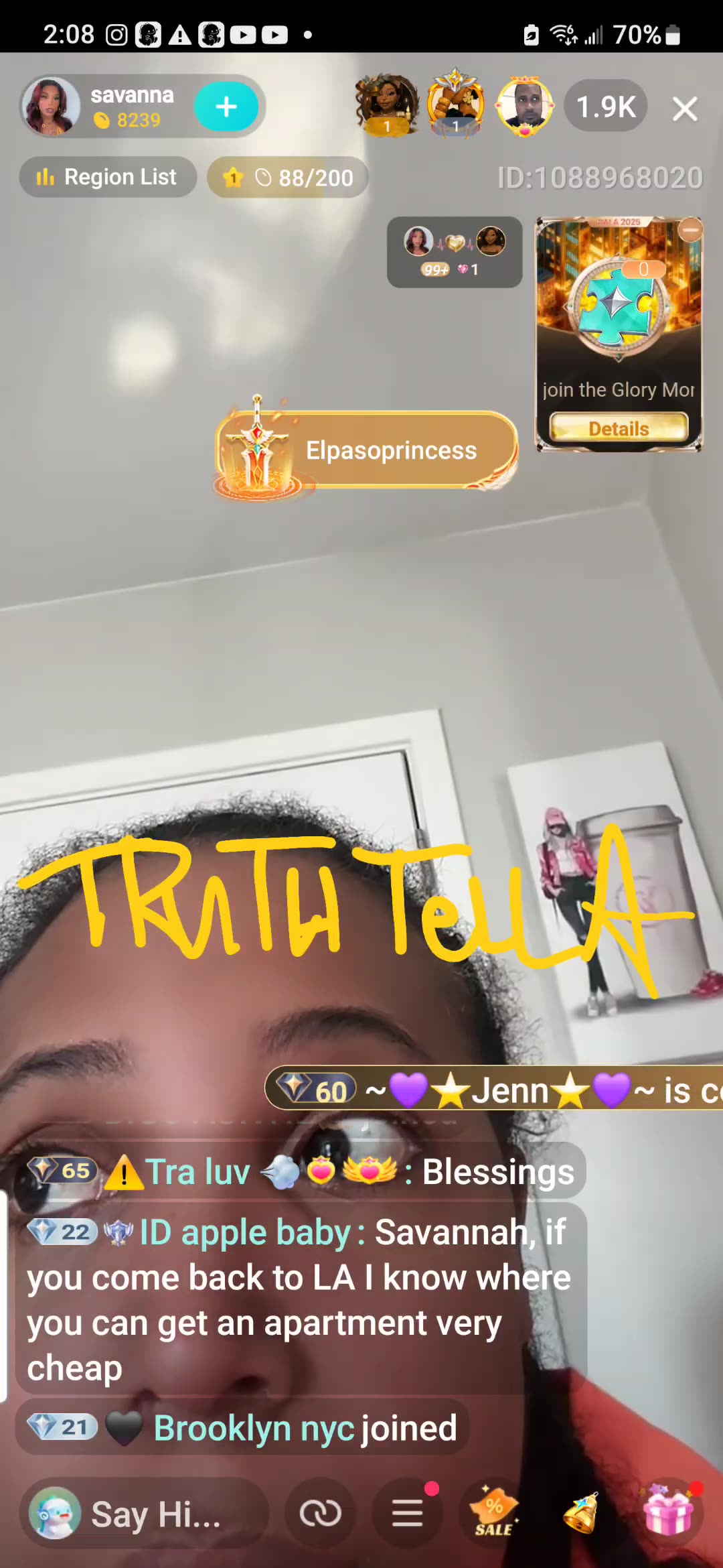 SAVANNA MARIA GARCIA FRESH OUTTA JAIL WANTS MADAM LO HEAD ON A PLATTER & HER BLOOD IN A GLASS