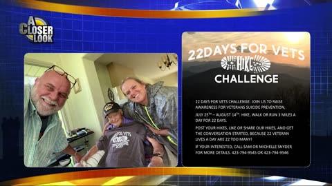 A CLOSER LOOK | 22 DAYS FOR VETS CHALLENGE