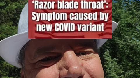 RAZOR BLADE THROAT - NIMBUS the new COVID-19 varriant