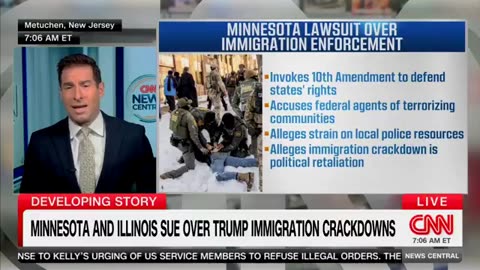CNN’s Chief Legal Analyst says Tim Walz and JB Pritzker’s lawsuits against ICE are going to fail: