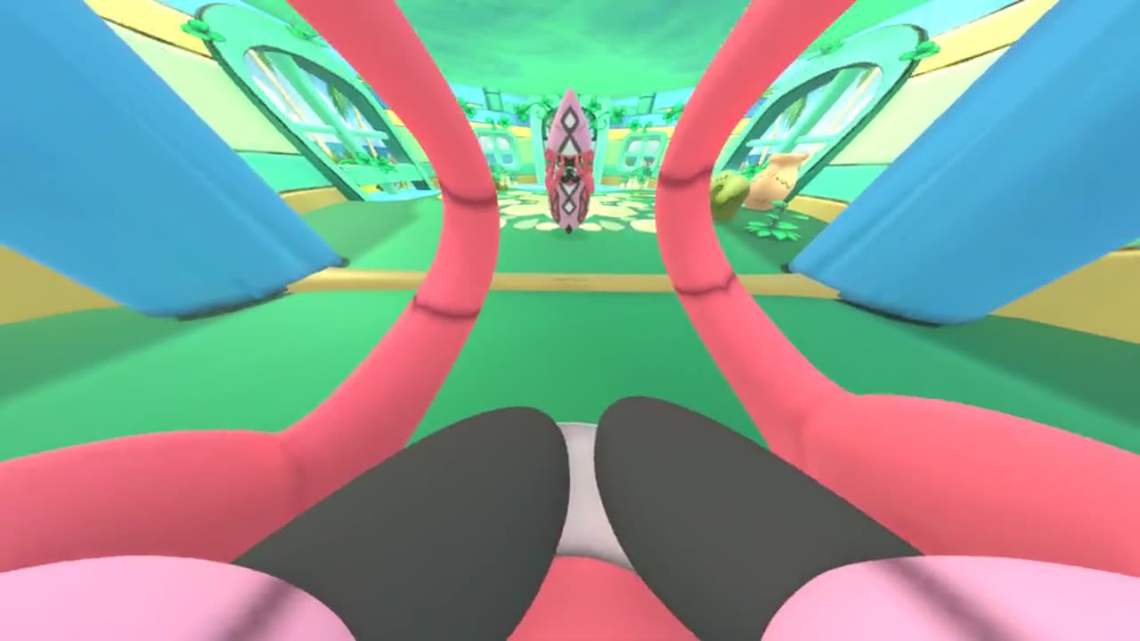 Tapu Lele First Person Mirror POV Post Transformation Pokemon Mystery Dungeon Animation
