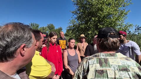 Street Church baptism with Dawid Pawlowski, Sunday, August 24, 2025