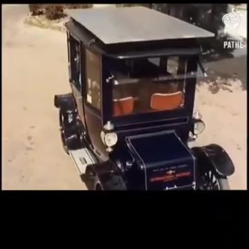 The 1912 Baker Electric car